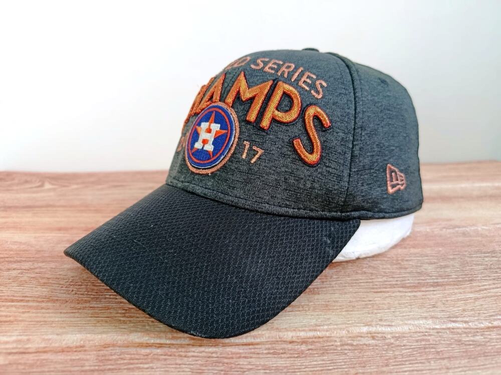 New Era 39Thirty Houston Astros Hat Cap 2017 World Series Champions